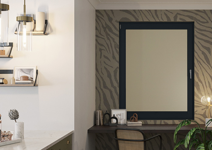 Umbra (Blackout), Papyrus - Stick Fit Honeycomb Blind - Image 6